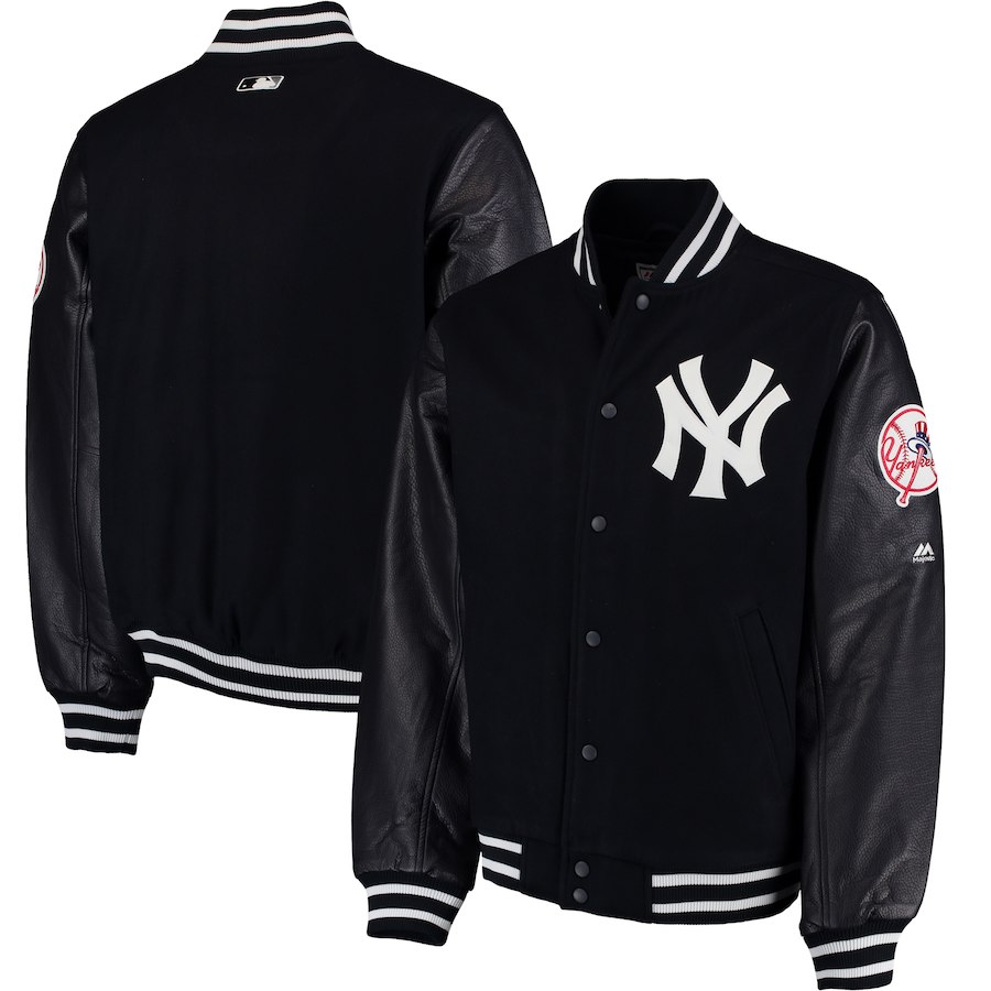 majestic new york yankees varsity jacket