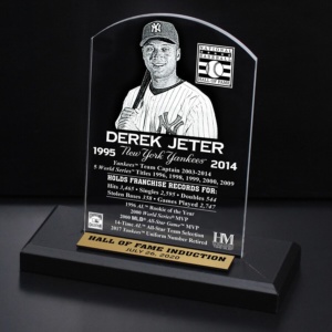 Derek Jeter New York Yankees 2020 Hall of Fame Induction Etched Plaque