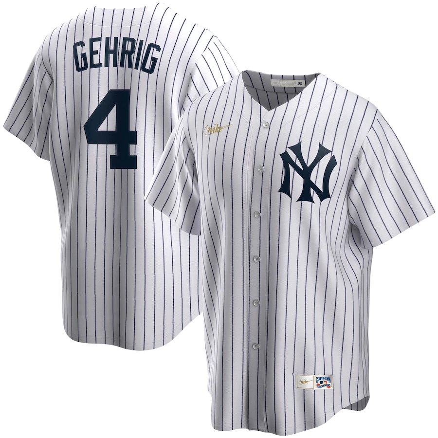 Men's New York Yankees Lou Gehrig Nike Home Cooperstown ...