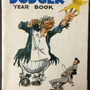 1955 Brooklyn Dodger Year Book World Series Champs