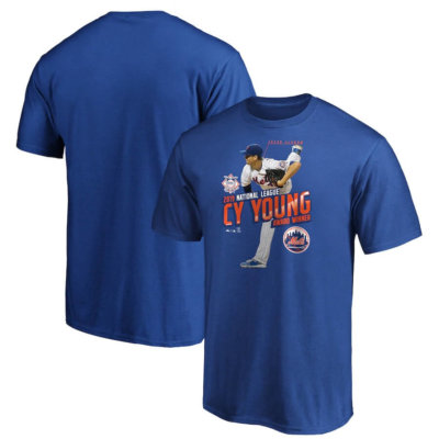 Jacob deGrom New York Mets 2019 NL Cy Young Award T-Shirt