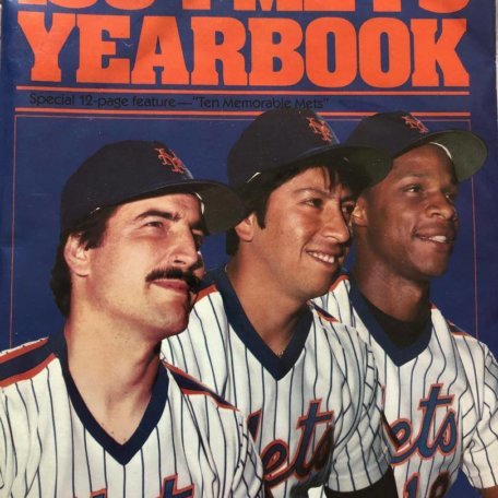 1984 mets yearbook
