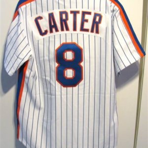 GARY CARTER #8 NEW YORK METS 25TH ANNIVERSARY MITCHELL & NESS JERSEY