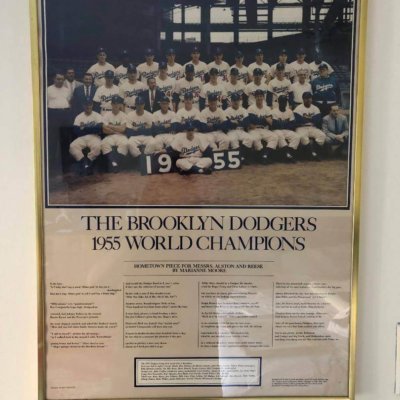 BROOKLYN DODGERS 1955 WORLD CHAMPIONS