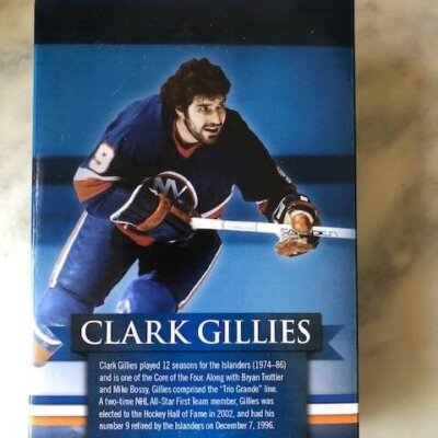 Clark Gillies #9  New York Islanders Legends Series SGA Mini Locker