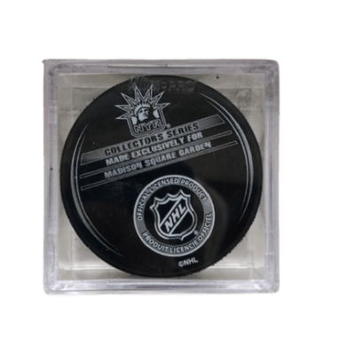 Harry Howell-NY RANGERS PUCK- #3-Collectors series-
