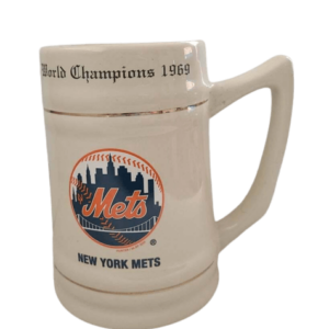 WORLD CHAMPIONS 1969 N.Y. METS COPPERSTOWN COLLECTION MUG