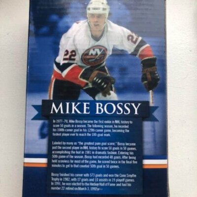 Mike Bossy NY Islanders Legend Series Mini Locker Jersey