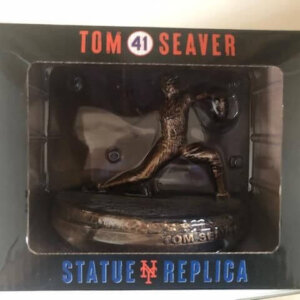TOM SEAVER Statue New York Mets Gold Bronze HOF NY Figure