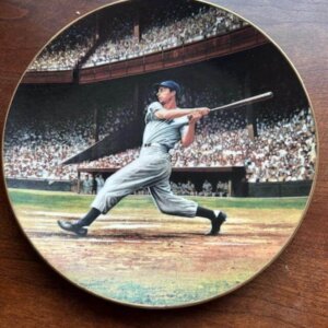 JOE DIMAGGIO THE STREAK BRADFORD EXCHANGE COLLECTORS PLATE