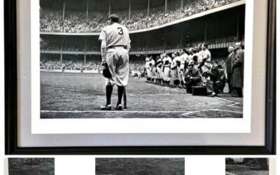 Picture of the Month: “The Babe Bows Out” — Edition No. 55/375