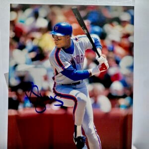 Darryl Strawberry Signed New York 8x10 Photo (JSA)