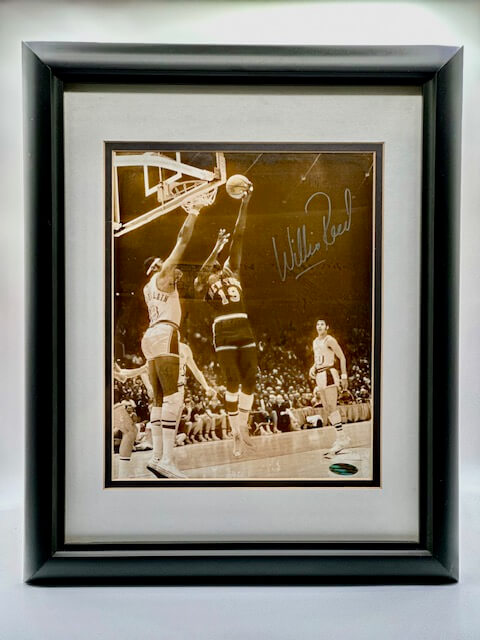 Willis Reed Signed photo NY Knicks