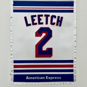 Leetch Retirement Night Banner – NHL Collectible