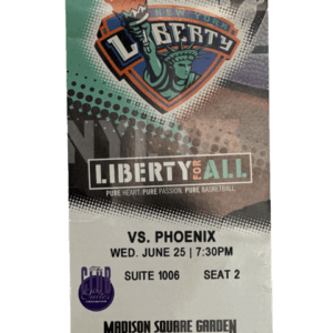 NY LIBERTY TICKET