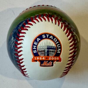 Shea Stadium Rawlings Baseball New York Mets 1964-2008