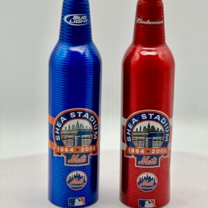 Shea Stadium Bud Light Commemorative Beer Bottles