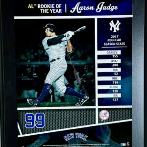 Aaron Judge New York Yankees Fanatics Authentic 10.5" x 13" 2017 AL Rookie of the Year Plaque