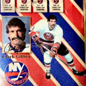 Clark Gillies New York Islanders Coliseum Retirement Night #9 SGA Photo