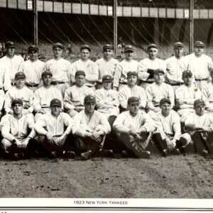 1923 New York Yankees Team Photo