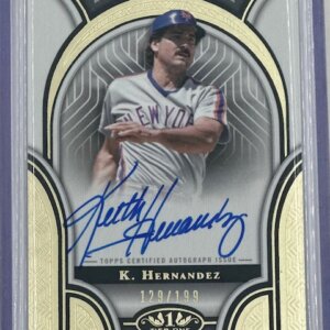Keith Hernandez 2023 Topps Prime Performers Autograph Card