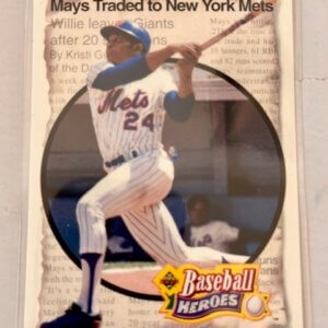 1993 Upper Deck Baseball Heroes #52 Mays Traded to New York Mets