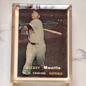 Mickey Mantle Topps No. 95 Card