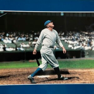 Babe Ruth 1925 Conlon Collection Color Masters Photo