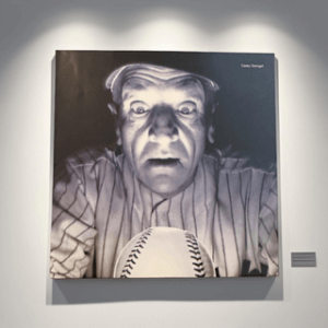 Casey Stengel Framed Photo - 1949 Yankees Crystal Ball