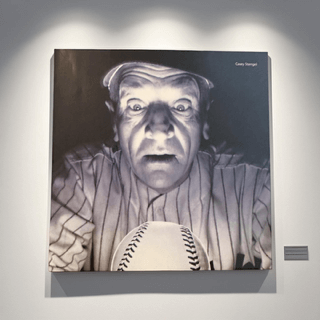 Casey Stengel Framed Photo - 1949 Yankees Crystal Ball