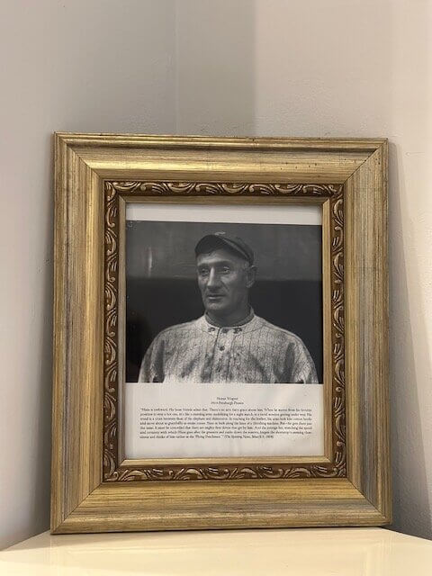 Honus Wagner vintage portrait