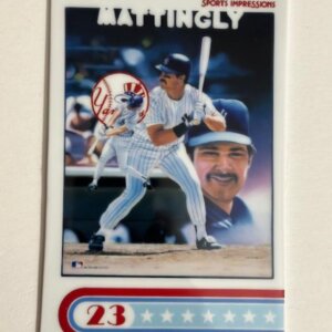 Don Mattingly Porcelain Baseball Card | Sports Impressions 1990