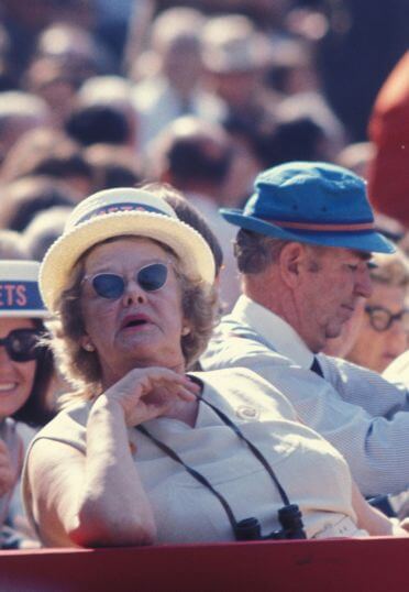 JOAN WHITNEY PAYSON-was the team’s biggest fan…