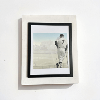 Mickey Mantle Yankees Photo – Classic Bat‑in‑Hand Stadium View