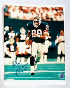 Mark Bavaro Color Autographed Photo New York Giants  #89 SIGNED  PHOTO