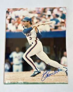 Lee Mazzilli Signed New York Mets Photo – Autographed MLB Collectible