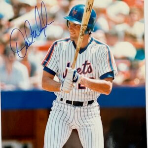 Dave Magadan Signed Photo-New York Mets Autograph