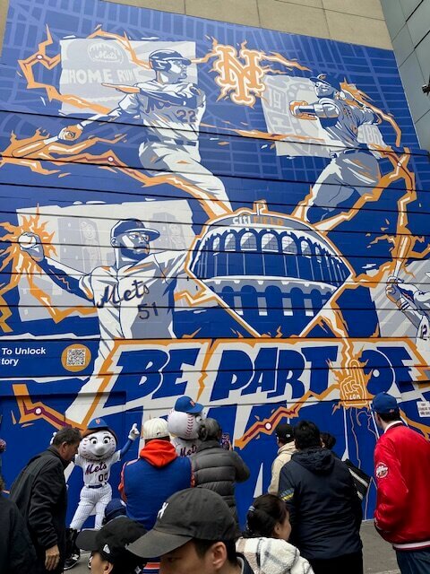 New York Mets mural unveiled at community event celebrating team pride and fan culture
