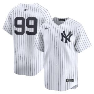 Men's New York Yankees Aaron Judge Nike White Home Limited Player Jersey